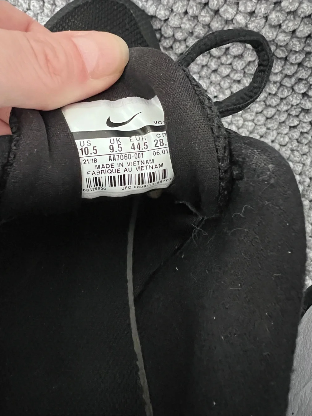 Nike Air Max Alpha Men's Athletic Training Shoe •  10.5